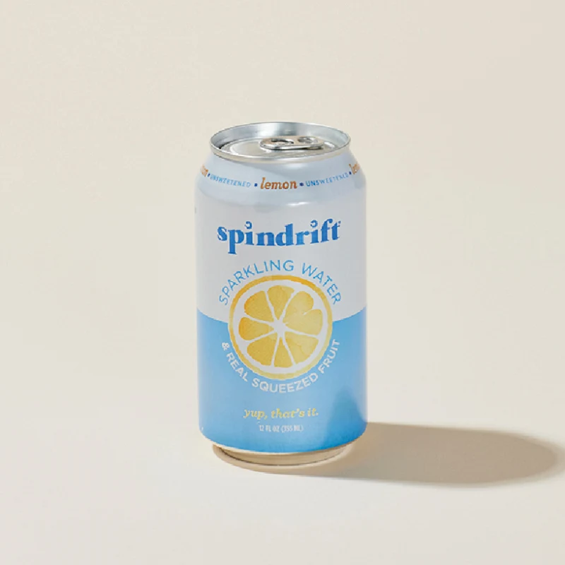 US004290 Lemon Spindrift Sparkling Water