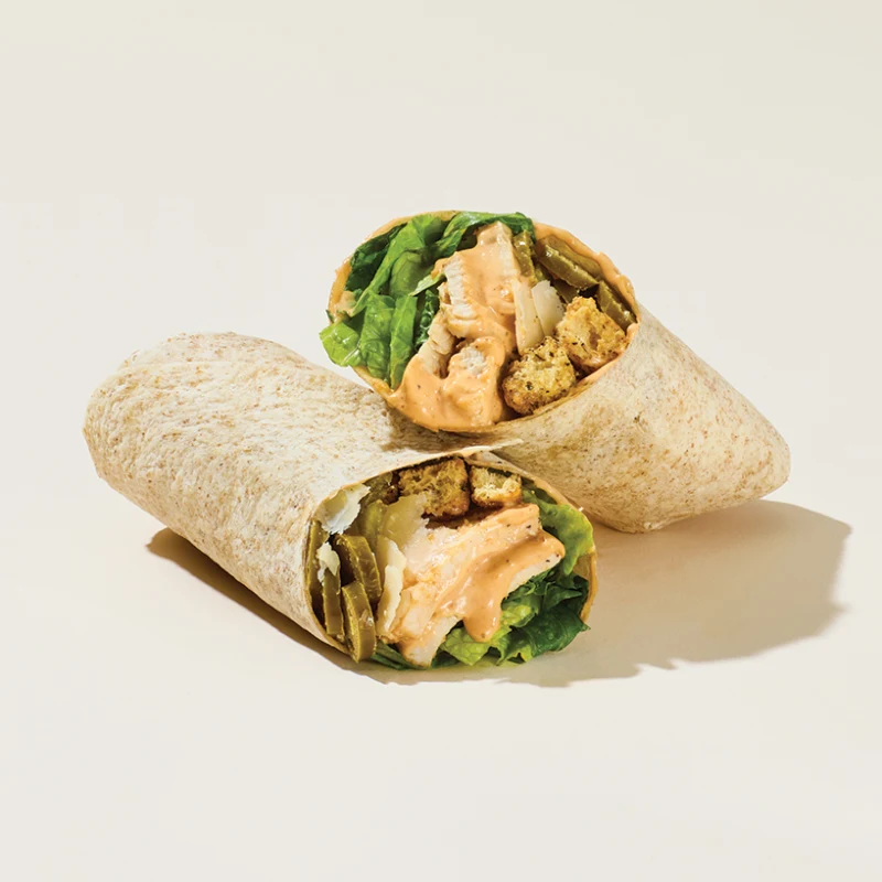 US005536 Spicy Chicken Caesar Wrap