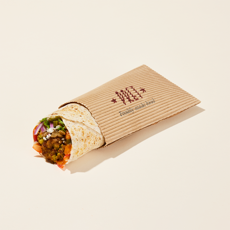 US005286 Spiced Lentil & Chickpea Hot Wrap